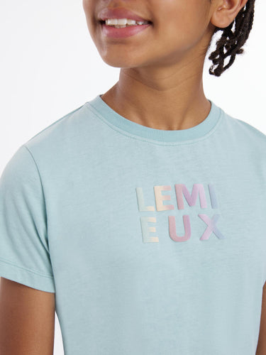 Buy LeMieux Young Rider Arianna T-Shirt Aqua | Online for Equine