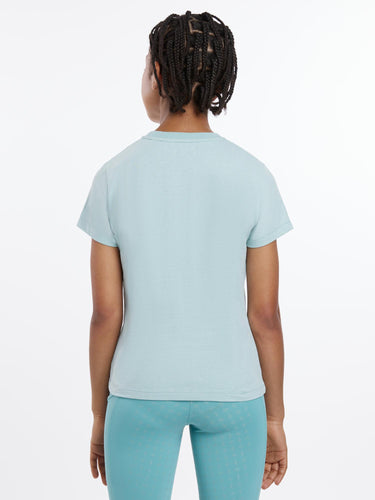 Buy LeMieux Young Rider Arianna T-Shirt Aqua | Online for Equine