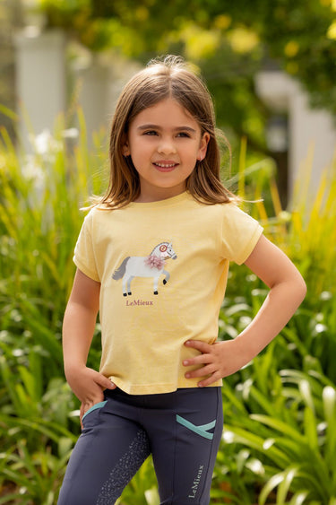 Buy LeMieux Young Rider Mini Alex Tee Mimosa | Online for Equine