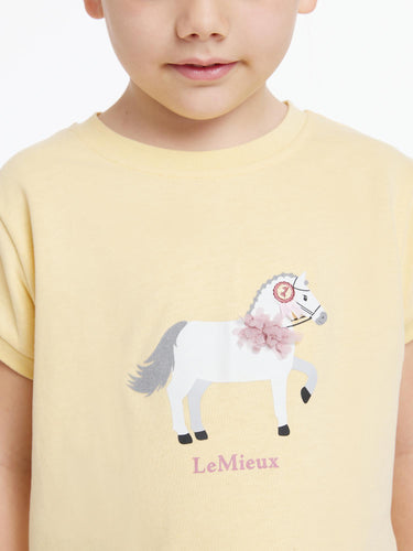 Buy LeMieux Young Rider Mini Alex Tee Mimosa | Online for Equine