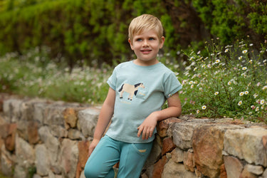 Buy LeMieux Young Rider Mini Alex Tee Aqua | Online for Equine