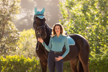 Buy LeMieux Ladies Halle Lightweight Base Layer Lagoon | Online for Equine