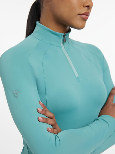 Buy LeMieux Ladies Halle Lightweight Base Layer Lagoon | Online for Equine