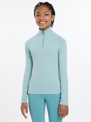 Buy LeMieux Young Rider Hope Lightweight Base Layer Aqua | Online for Equine