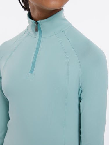 Buy LeMieux Young Rider Hope Lightweight Base Layer Aqua | Online for Equine