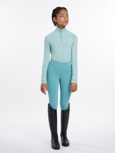 Buy LeMieux Young Rider Hope Lightweight Base Layer Aqua | Online for Equine