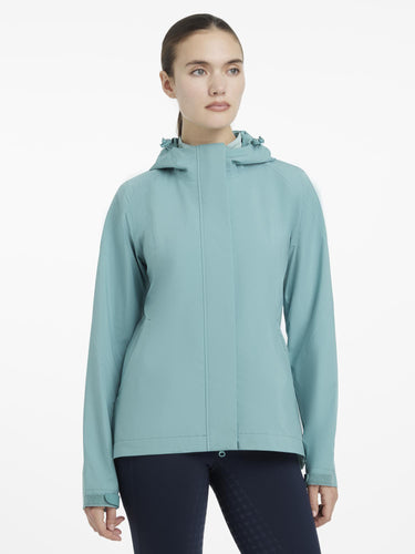 Buy LeMieux Ladies Isla Short Waterproof Jacket Lagoon | Online for Equine