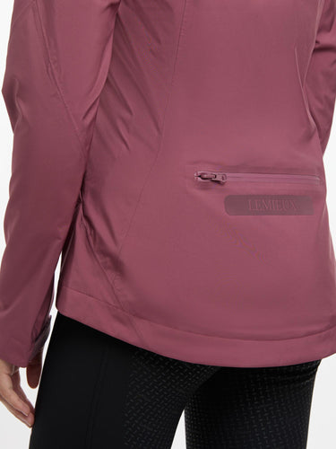 Buy LeMieux Ladies Isla Short Waterproof Jacket Rosewood | Online for Equine