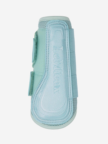 Buy LeMieux Arika Mesh Brushing Boots Aqua | Online for Equine