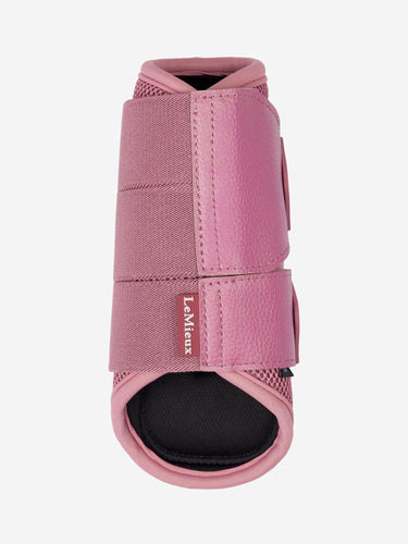 Buy LeMieux Arika Mesh Brushing Boots Peony | Online for Equine