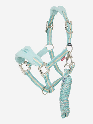 Buy LeMieux Mini Vogue Headcollar & Leadrope Aqua | Online for Equine