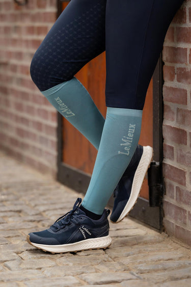 Buy LeMieux Competition Socks 2 pack Lagoon | Online for Equine