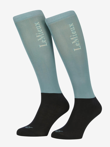 Buy LeMieux Competition Socks 2 pack Lagoon | Online for Equine