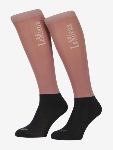 Buy LeMieux Competition Socks 2 pack Peony | Online for Equine