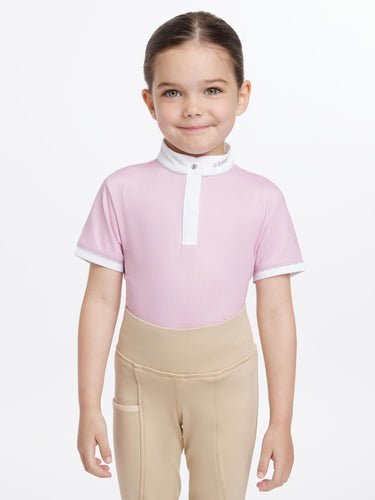 LeMieux Young Rider Mini Bella Show Shirt Blossom