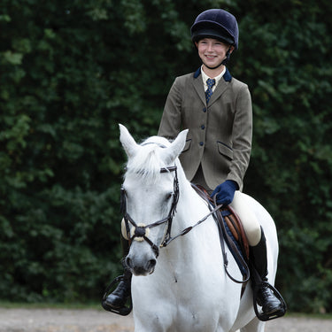 Buy Equetech Junior Bellingham Deluxe Stretch Tweed Riding Jacket| Online for Equine