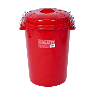 Buy Red Gorilla Bin With Clip Lid 50 Lt | Online for Equine