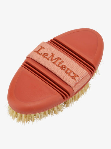 Buy LeMieux Apricot Flexi Scrubbing Brush| Online for Equine