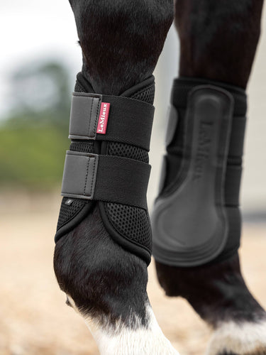 Buy LeMieux ProSport Black Mesh Brushing Boots | Online for Equine