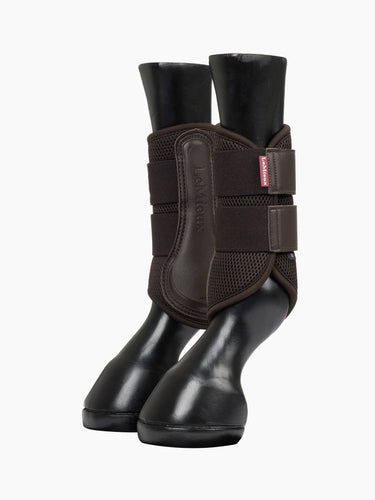 Buy LeMieux ProSport Brown Mesh Brushing Boots | Online for Equine