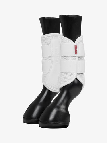 Buy LeMieux ProSport White Mesh Brushing Boots | Online for Equine