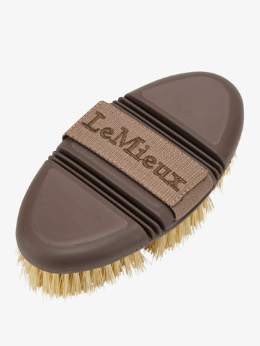 Buy the LeMieux Walnut Flexi Scrubbing Brush | Online for Equine