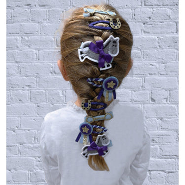 Buy the Equetech Gymkhana Luxury Hair Clips - Set Of 4 | Online for Equine