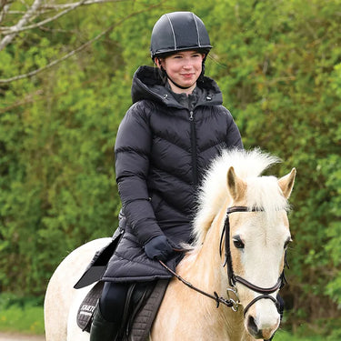 Buy the Equetech Junior Reversible Shield Waterproof Padded Coat | Online for Equine