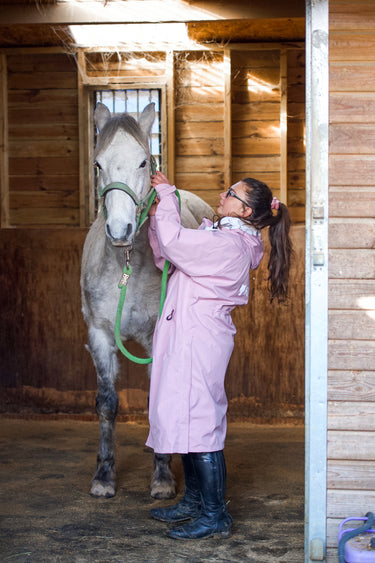 Buy the Equicoat Pink Adults Reincoat Lite | Online for Equine