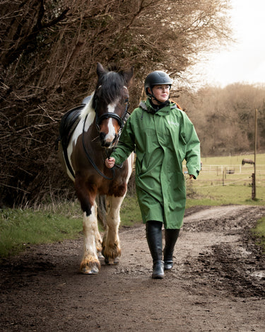 Buy the Equicoat Green Adults Reincoat Lite | Online for Equine