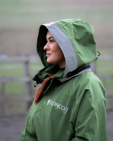 Buy the Equicoat Green Adults Reincoat Lite | Online for Equine