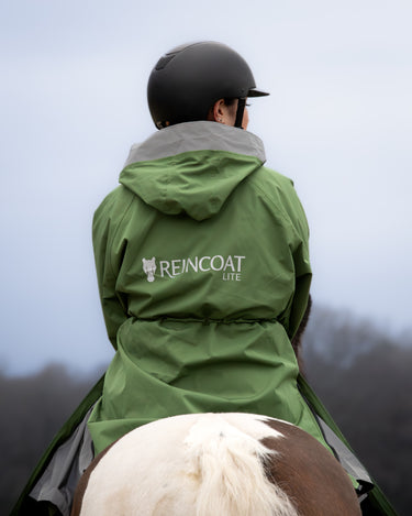 Buy the Equicoat Green Adults Reincoat Lite | Online for Equine