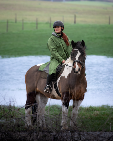 Buy the Equicoat Green Adults Reincoat Lite | Online for Equine