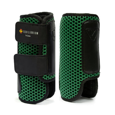 Buy the Equilibrium Hunter Green Tri-Zone Impact Sports Boots | Online for Equine