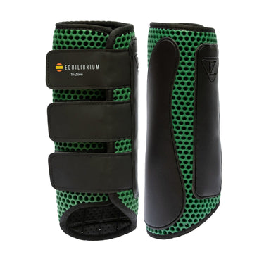 Buy the Equilibrium Hunter Green Tri-Zone Impact Sports Boots | Online for Equine