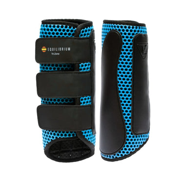 Buy the Equilibrium Azure Blue Tri-Zone Impact Sports Boots | Online for Equine