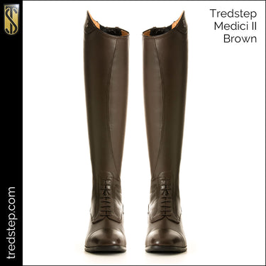 Buy Tredstep Medici II Brown Long Leather Field Boot - Regular Height - Euro 39 / UK 6 - Regular+| Online for Equine