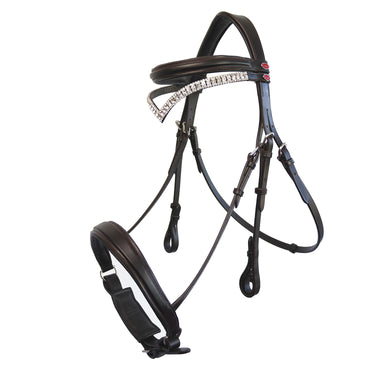 Whitaker Lynton Snaffle Bridle C/W Spare Browband Havana