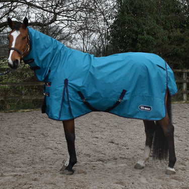 Whitaker Rastrick Turnout Rug Fixed Neck 0g Turquoise