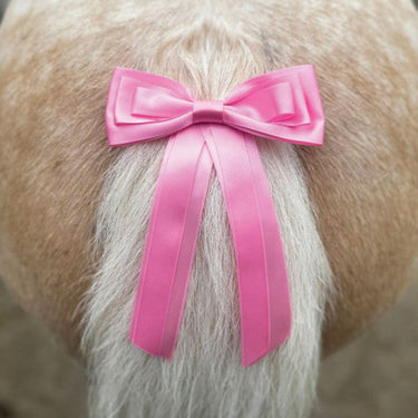 Buy the Equetech Pink Horse Competition Warning Tail Ribbon | Online for Equine