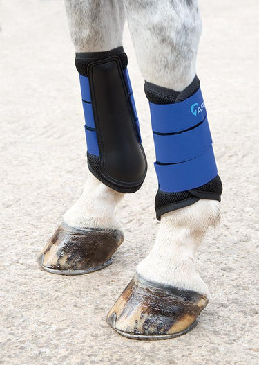 Buy the Shires ARMA Air Motion Royal Blue Brushing Boots | Online for Equine