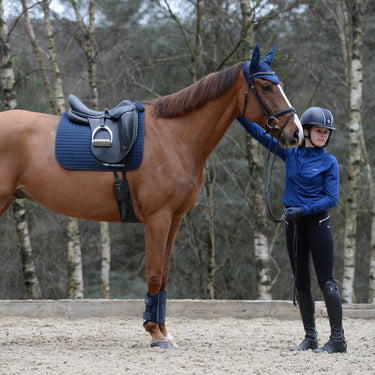 Weatherbeeta Navy Prime Ladies Long Sleeve Baselayer Top