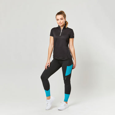 Dublin Aqua Power Performance Mid Rise Colour Block Tights