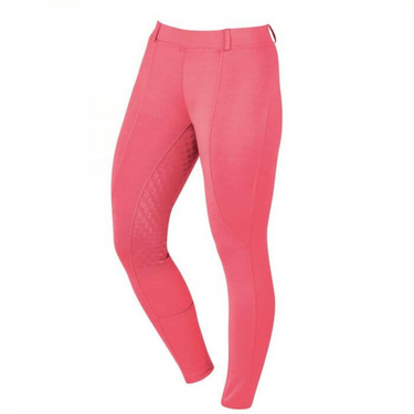 Dublin Performance Cool-It Ladies Gel Riding Tights-Pink-28" / UK 10