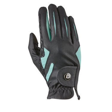 Dublin Black/Teal Cool-It Gel Riding Glove