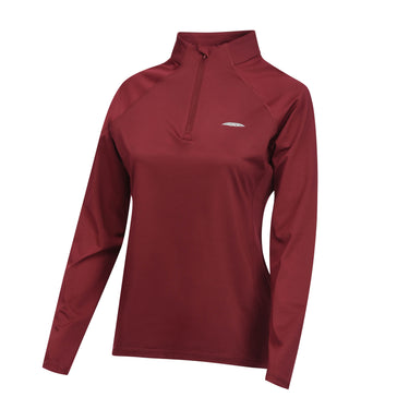 Weatherbeeta Maroon Prime Ladies Long Sleeve Top