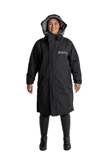 Buy Equicoat Pro Black Waterproof Dry Robe| Online for Equine