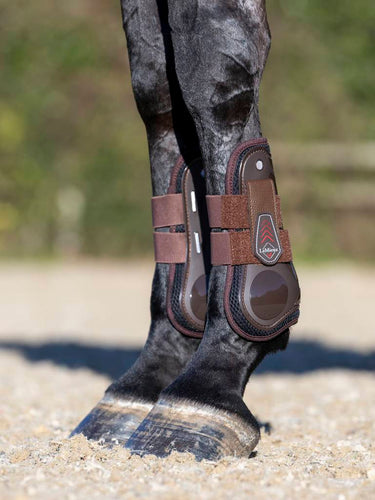 LeMieux ProJump Brown Derby Tendon Boots