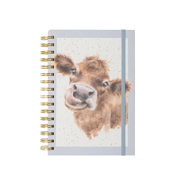 Wrendale 'Moo' Highland Cow A5 Notebook