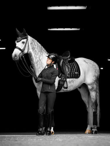 LeMieux Black Loire Classic Dressage Square